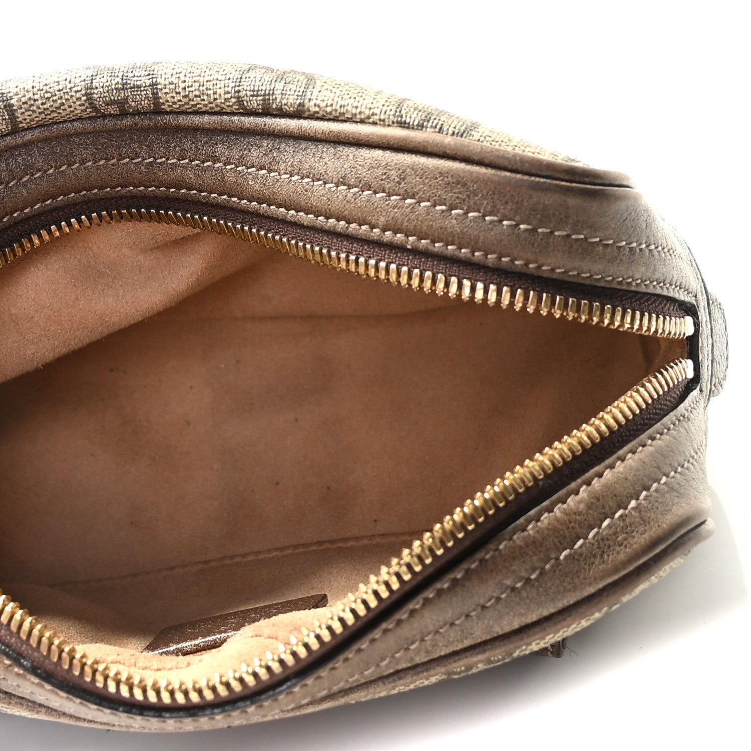 Gucci GG Supreme Monogram Web Small Ophidia Belt Bag 95 38 Dark Brown 13 of 14