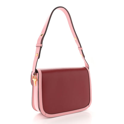 Gucci Azalea Calfskin Horsebit 1955 Shoulder Bag New Cherry Red Wild Rose 3 of 10