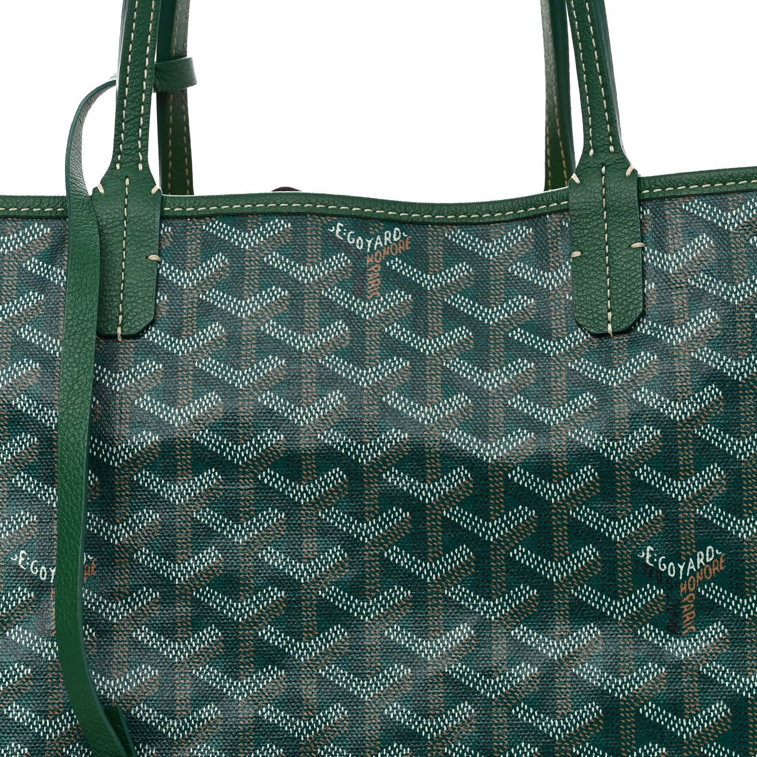 Goyard Goyardine Saint Louis PM Green 9 of 11