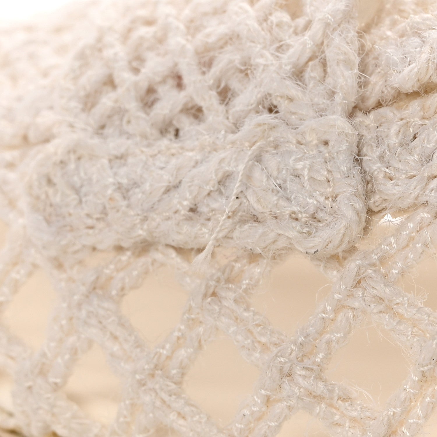 Chanel Raffia Braided CC Mocassin Loafers 41 White 11 of 15