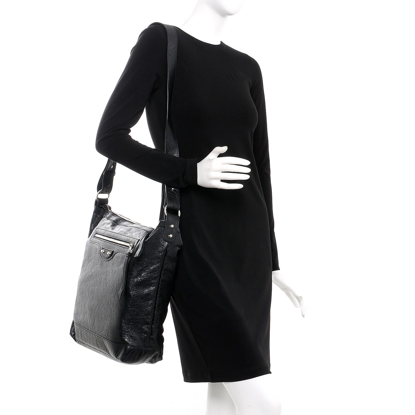 Agneau Day Messenger Black
