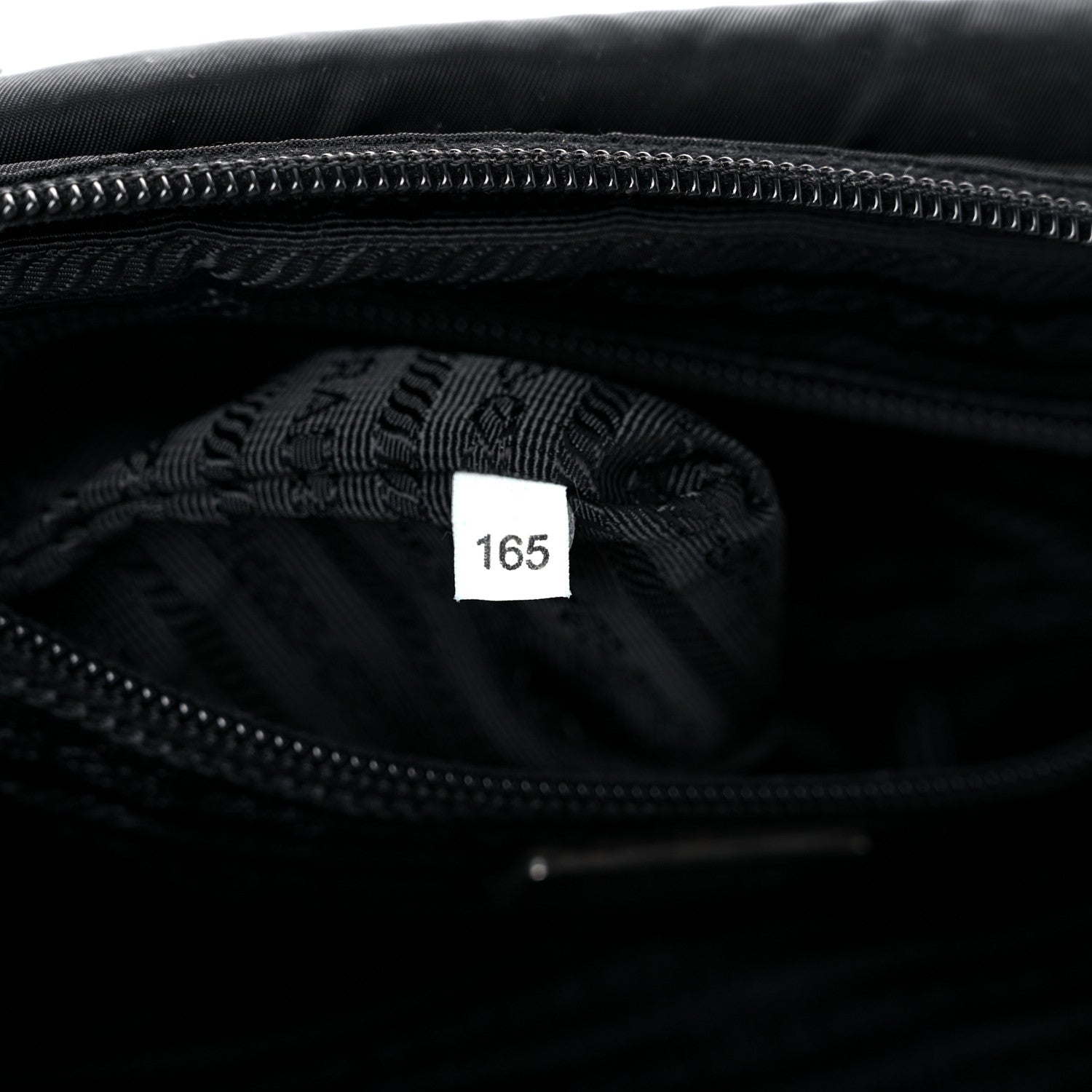 Prada Nylon Messenger Bag Black 6 of 14