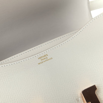 Hermes Epsom Constance 18 Craie 8 of 10