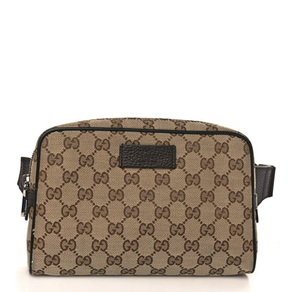 Gucci Monogram Belt Bag Dark Brown 1 of 9