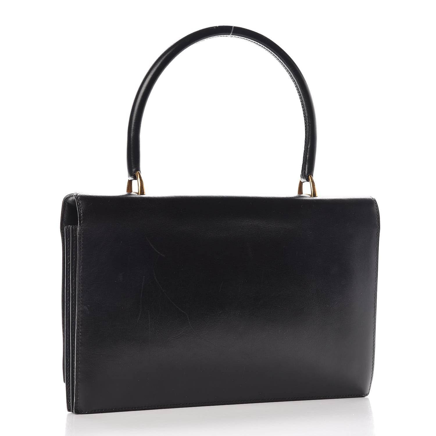 Hermes Box Top Handle Bag Black 3 of 16
