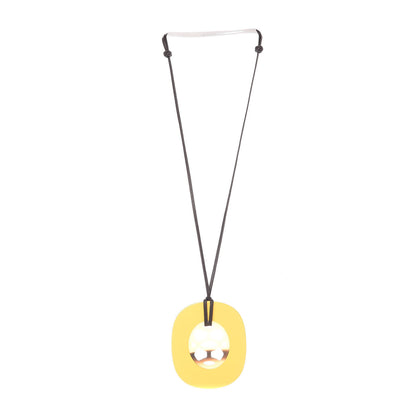 Hermes Buffalo Horn Lacquer Lift Necklace GM 3 of 7