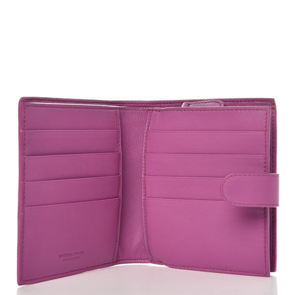 Bottega Veneta Nappa Intrecciato French Flap Wallet Peony 6 of 8