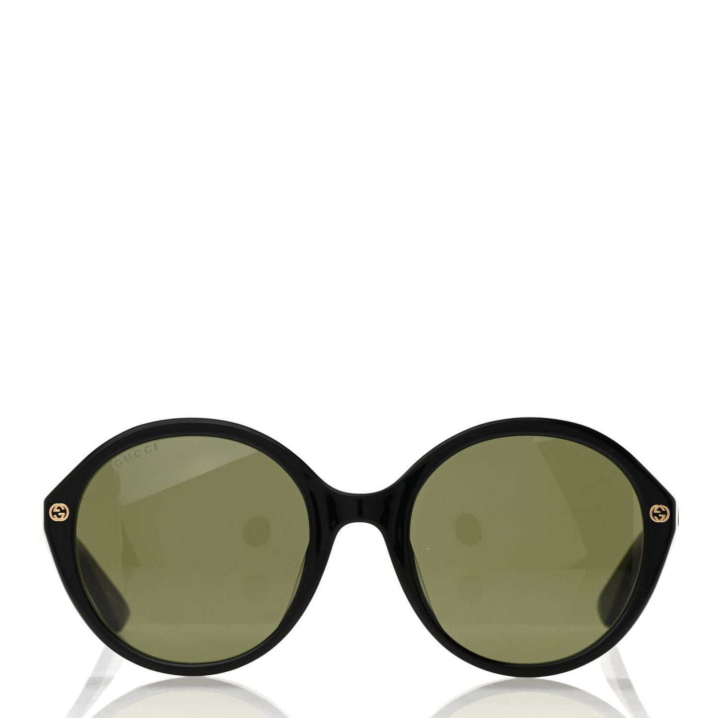 Acetate Round Sunglasses GG0023S Black