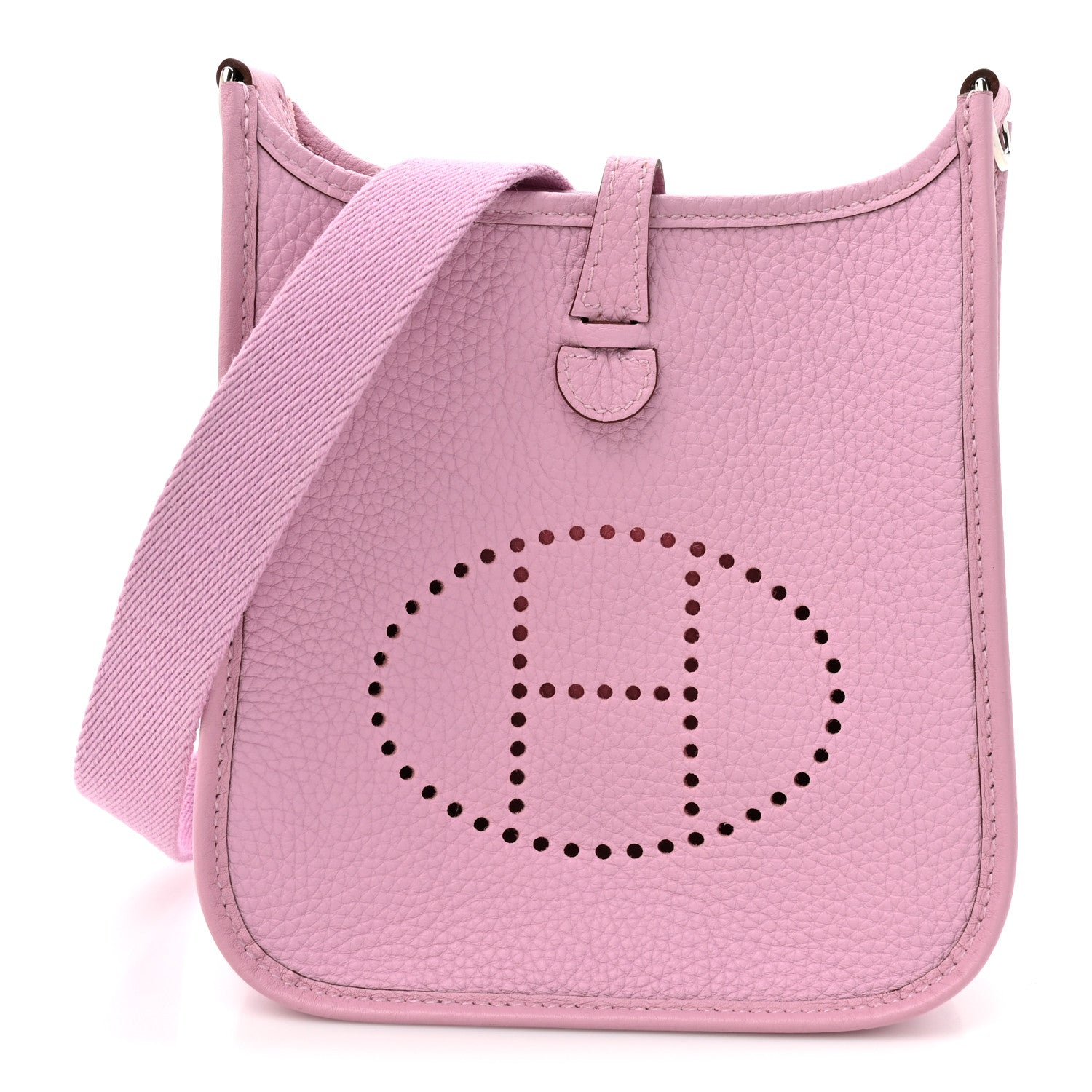 Hermes Taurillon Clemence Evelyne TPM Mauve Sylvestre 1 of 11