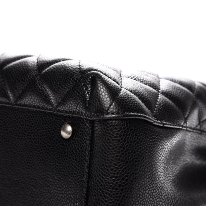 Chanel Caviar Quilted City Shopping Tote Black 8 of 10