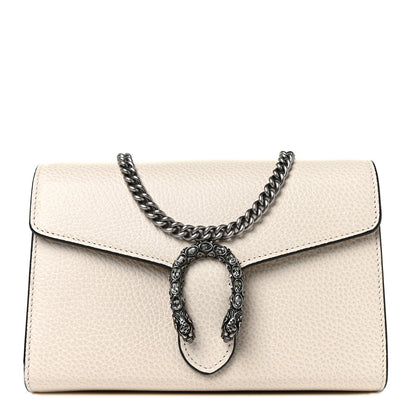 Gucci Dollar Calfskin Mini Dionysus Chain Wallet Mystic White 1 of 9
