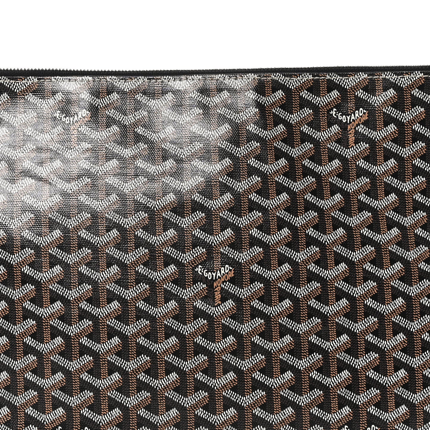 Goyardine Senat Pochette GM Black Gold