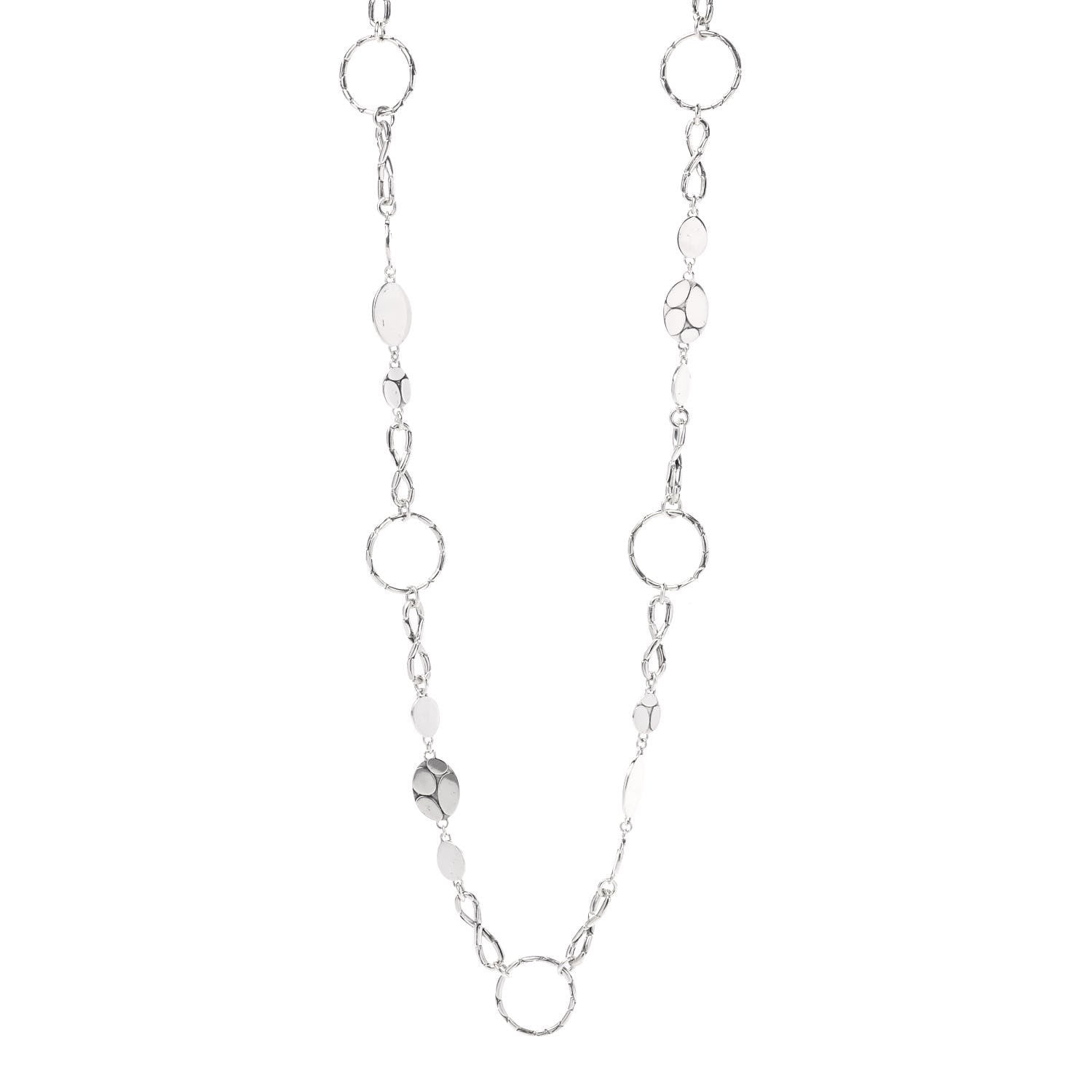 John Hardy Sterling Silver Kali Round-Link Infinity Necklace 1 of 4