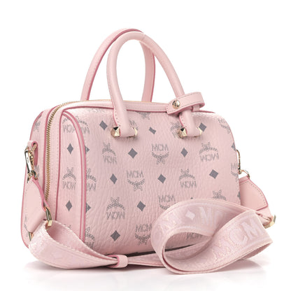 MCM Visetos Essential Boston Powder Pink 2 of 4
