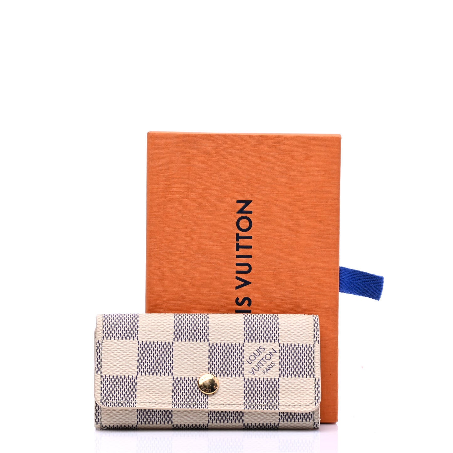 Damier Azur Multicles 4 Key Holder