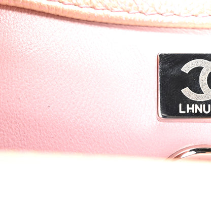 Chanel Iridescent Caviar Quilted Mini Coco Handle Flap  Pink 7 of 10