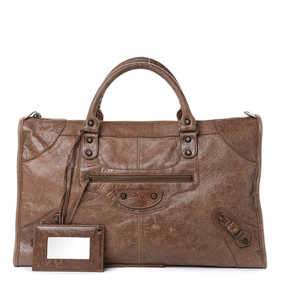 Balenciaga Agneau Classic Hardware Work Sienna 1 of 17