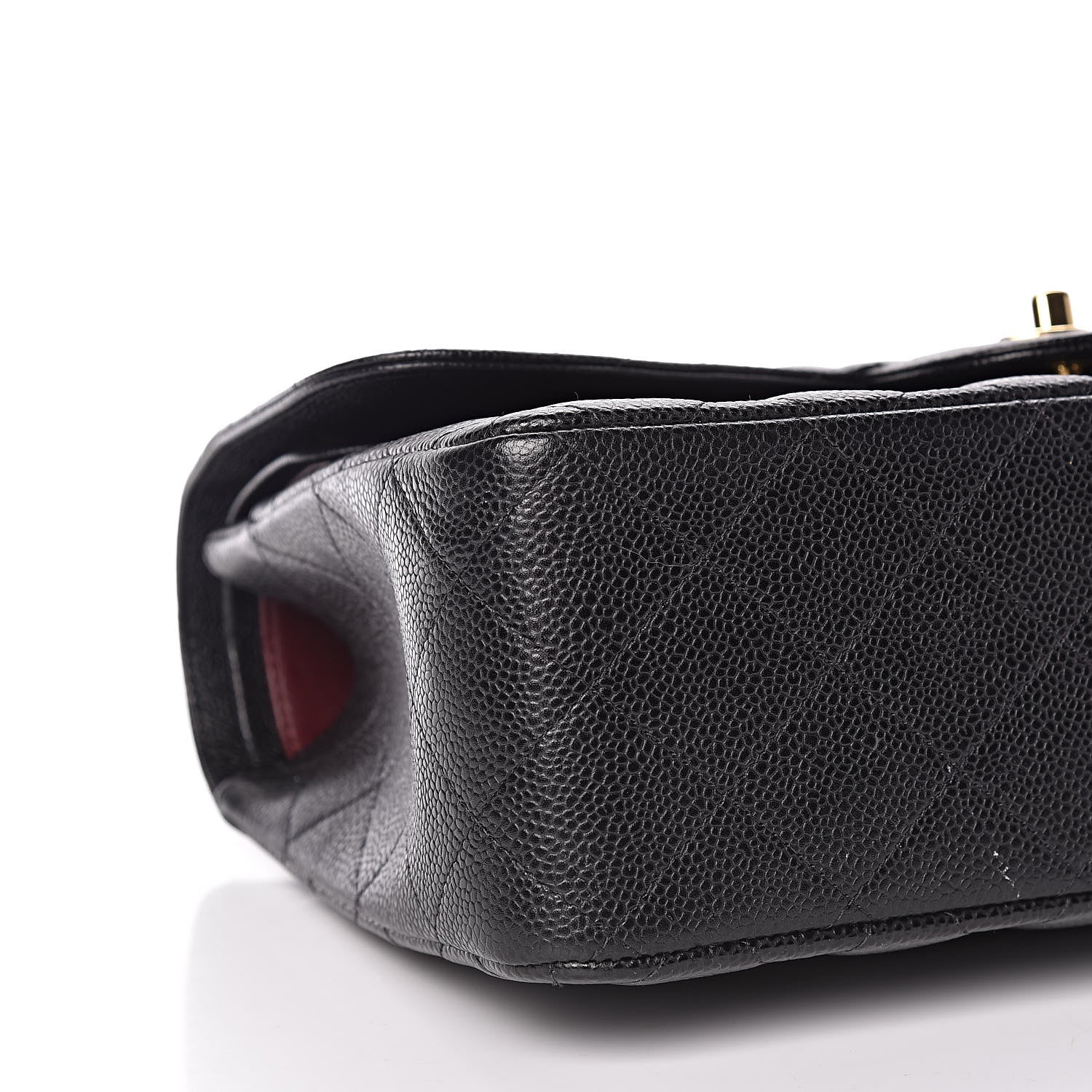 Chanel Caviar Quilted Jumbo Double Flap Black 11 of 14