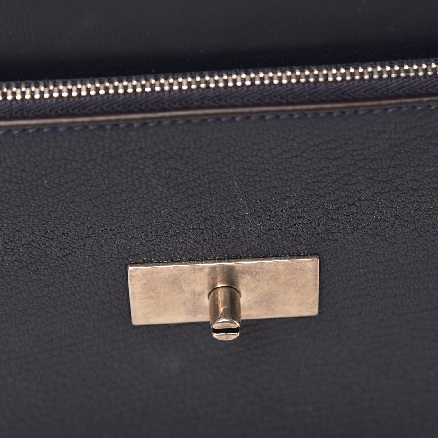 Givenchy Sugar Goatskin Medium GV3 Shoulder Bag Dark Blue 8 of 8