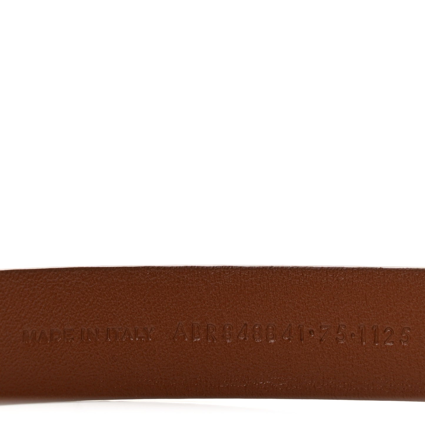 Calfskin Crocodile Embossed Monogram Buckle Belt 75 30 Vegetable Brown