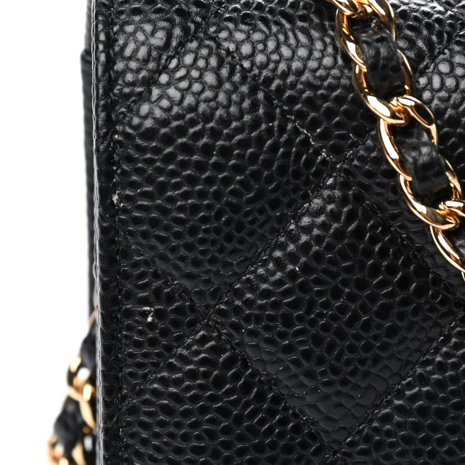 Chanel Caviar Quilted Wallet On Chain WOC Black 5 of 5
