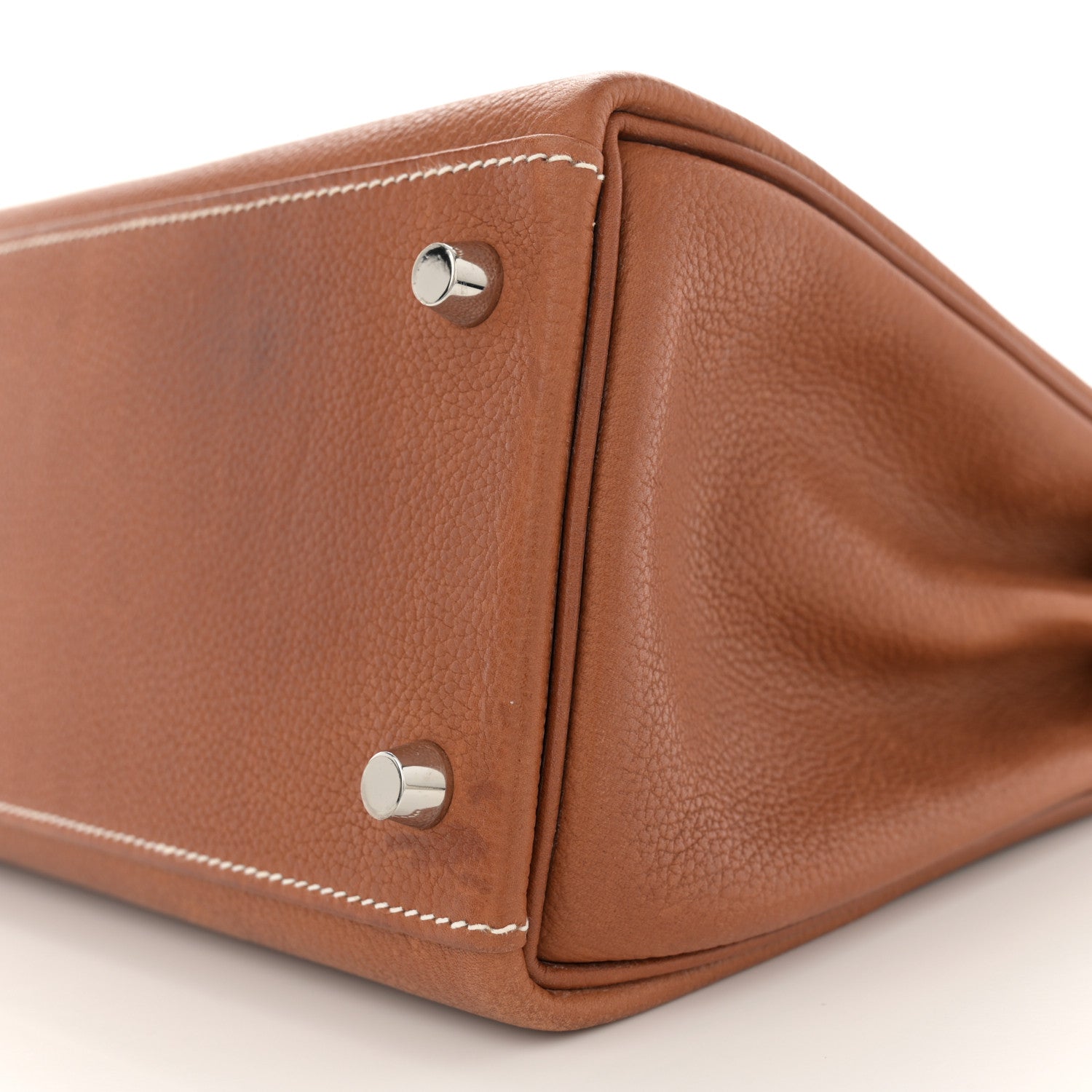 Hermes Barenia Faubourg Kelly Retourne 28 Fauve 10 of 15