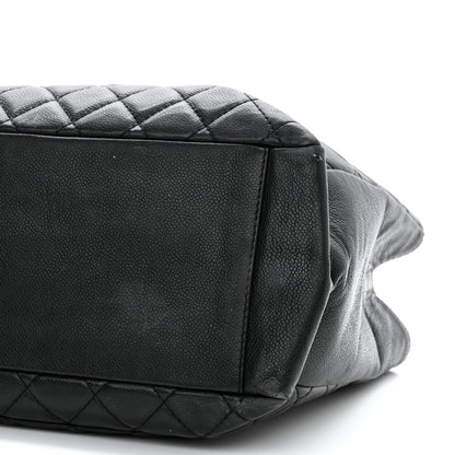 Chanel Caviar Quilted Grand Shopping Tote GST Black 10 of 11