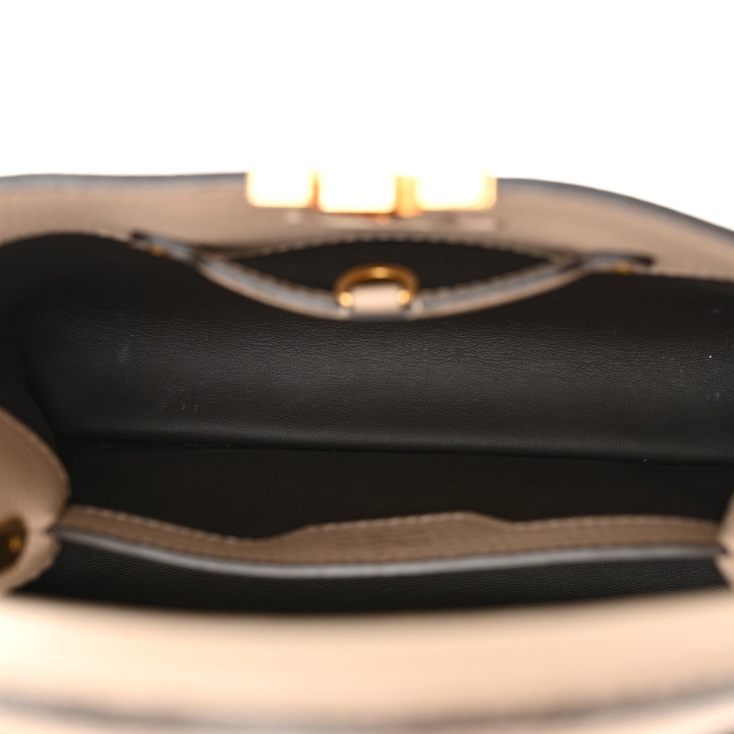 Louis Vuitton Taurillon Capucines BB Galet 5 of 11
