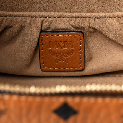 MCM Visetos Vanity Case Cognac 6 of 10