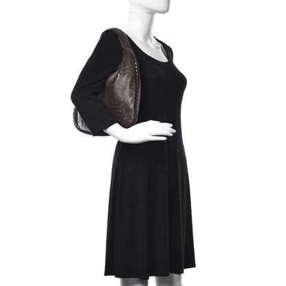 Bottega Veneta Nappa Intrecciato Medium Veneta Hobo Ebano 2 of 10