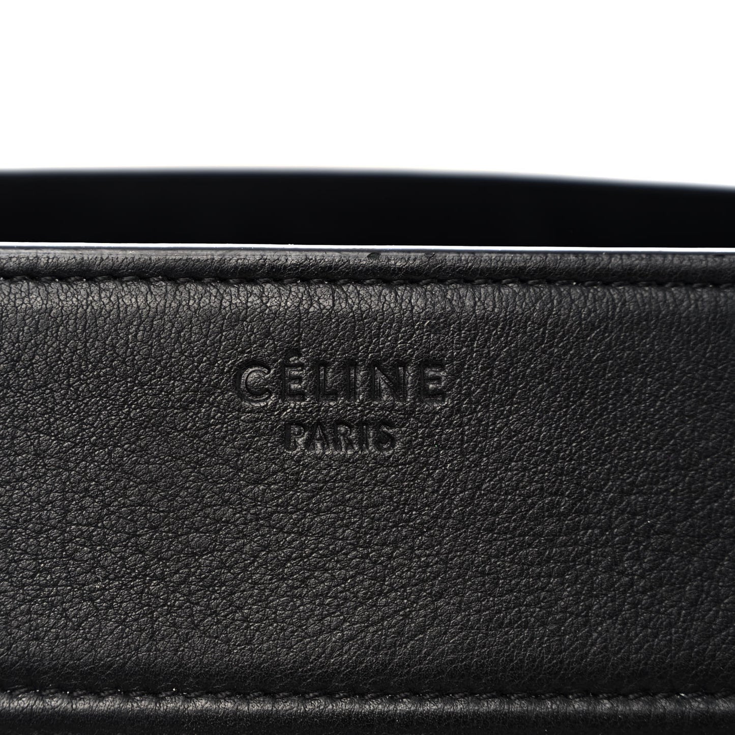 Supple Calfskin Medium Phantom Luggage Black