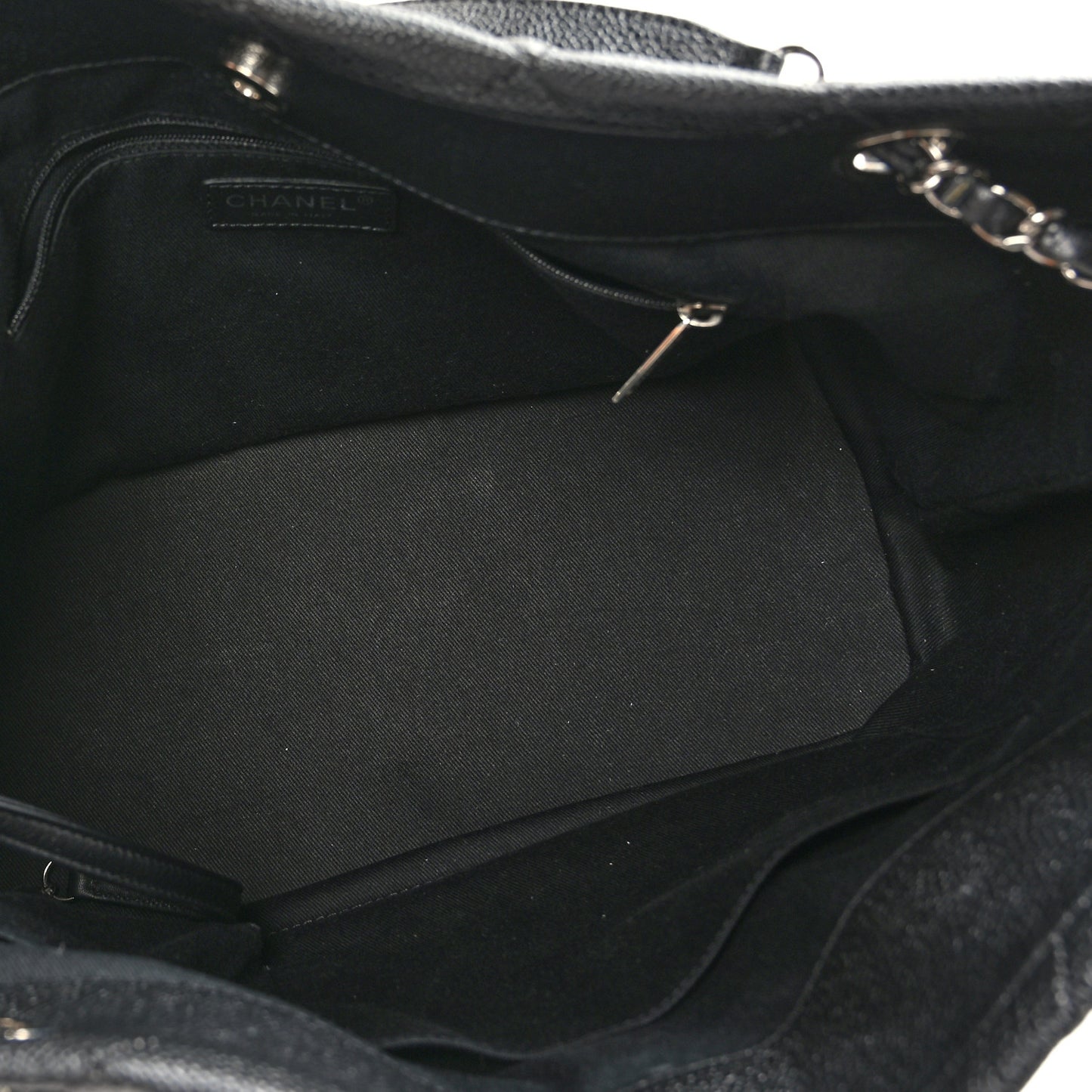 Caviar Quilted CC Timeless Soft Tote Black