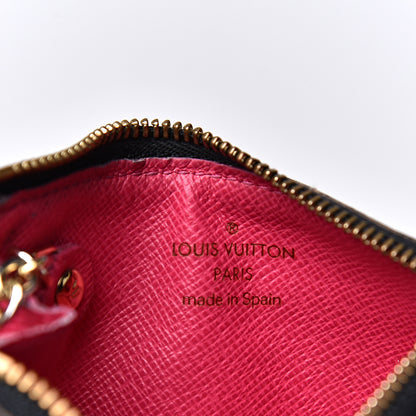 Louis Vuitton Monogram Multicolor Key Pouch Black Grenade 5 of 9