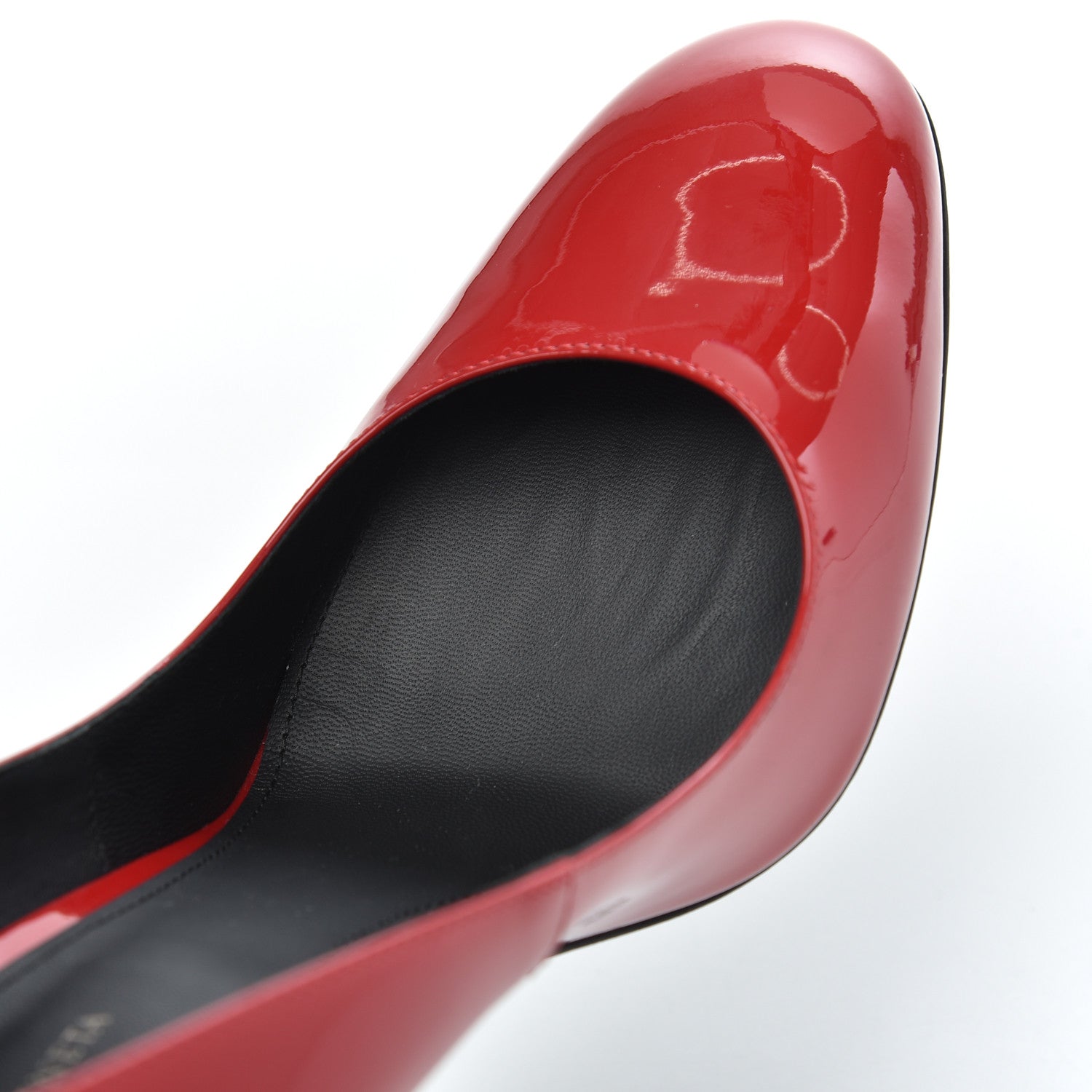 Bottega Veneta Patent Isabella Pumps 39.5 China Red Black 11 of 15