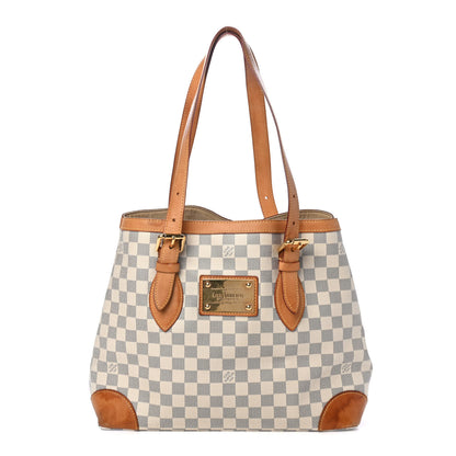 Louis Vuitton Damier Azur Hampstead MM 1 of 4