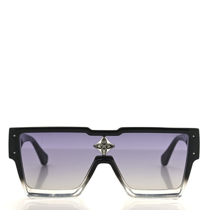 Louis Vuitton Acetate Swarovski Crystal Cyclone Sunglasses Z1736W Black 2 of 8