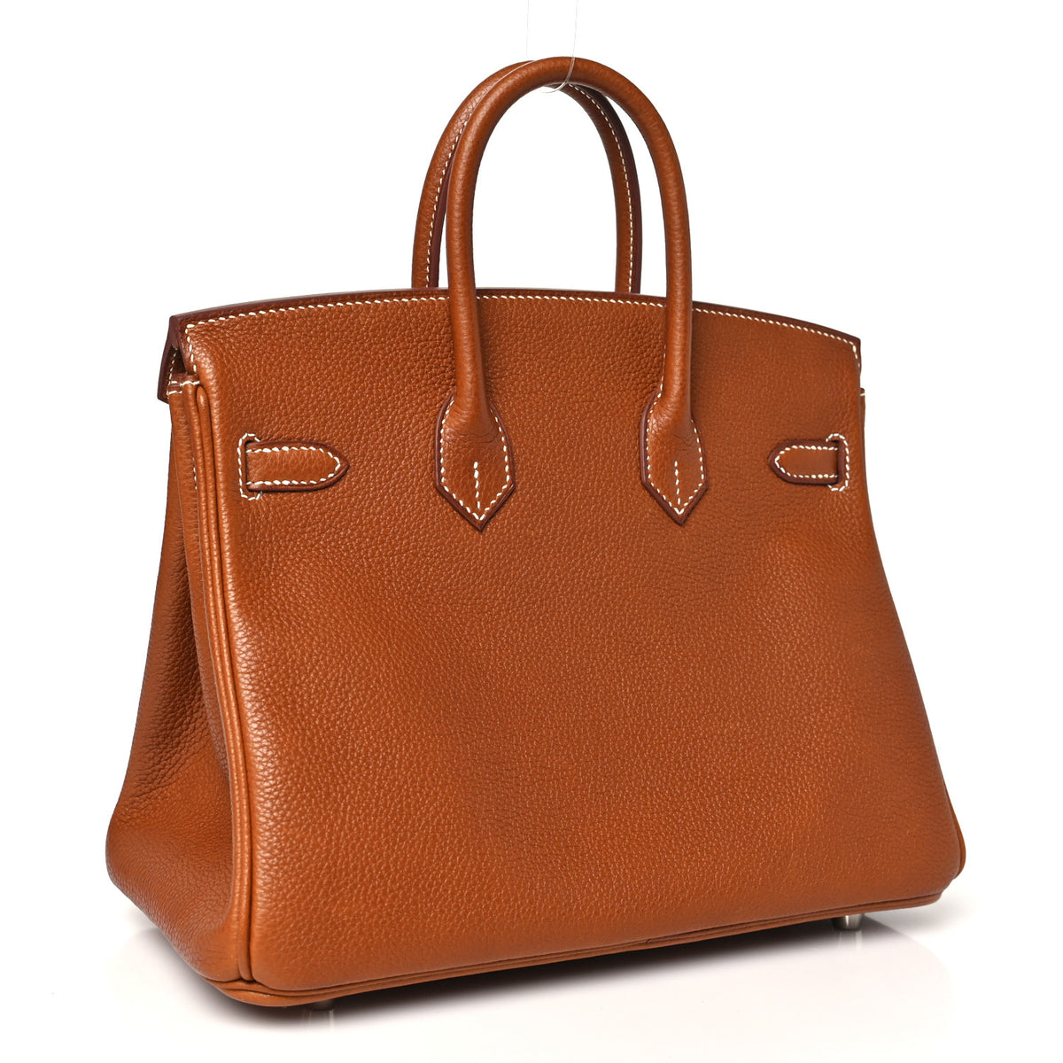 Natural Barenia Faubourg Birkin 25 Fauve