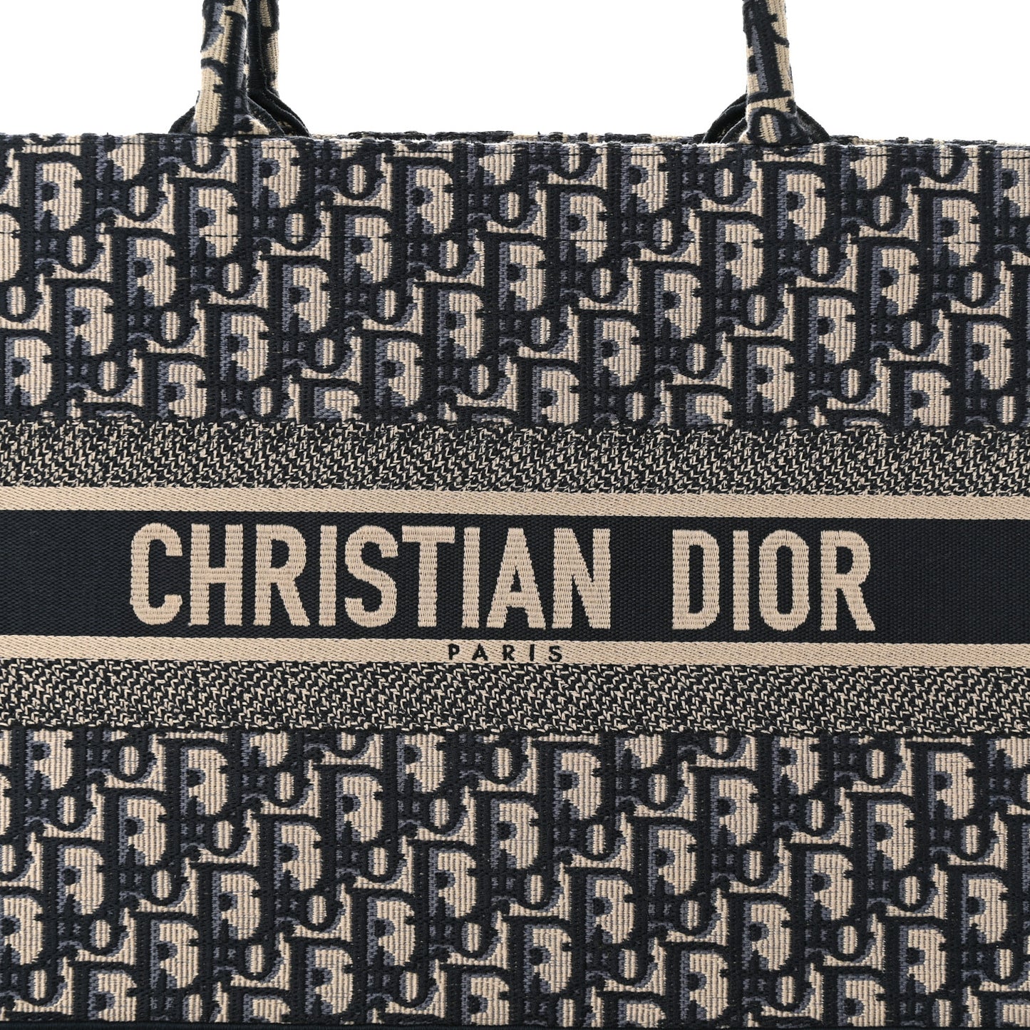 Oblique Medium Book Tote Blue Multicolor