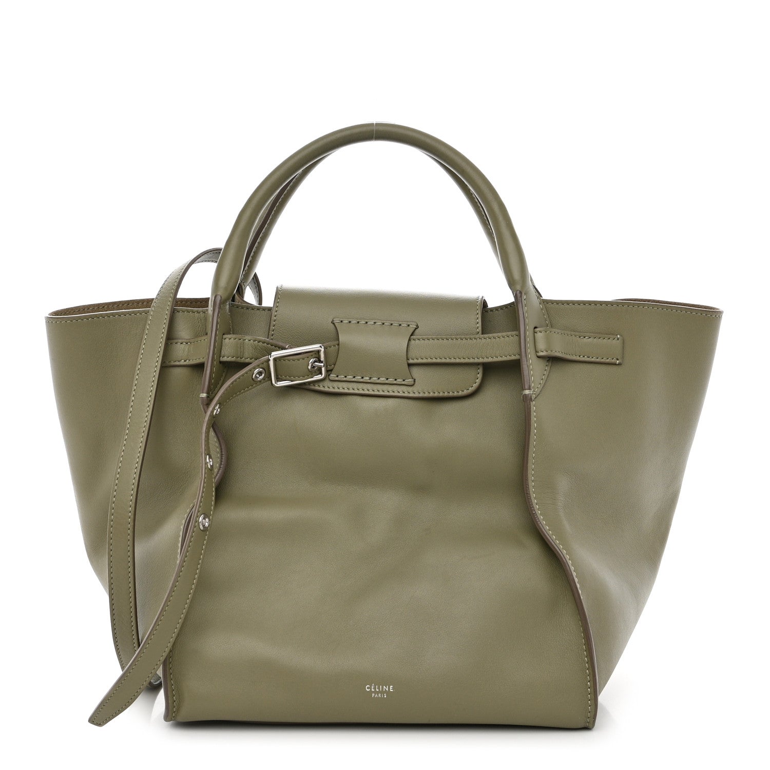 Celine Smooth Calfskin Small Big Bag Sage 1 of 14