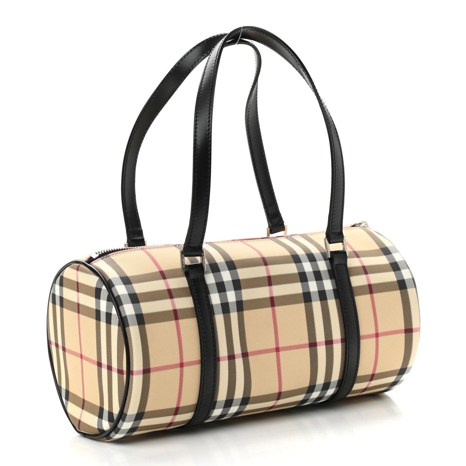 Burberry House Check Barrel Bag Black 3 of 11
