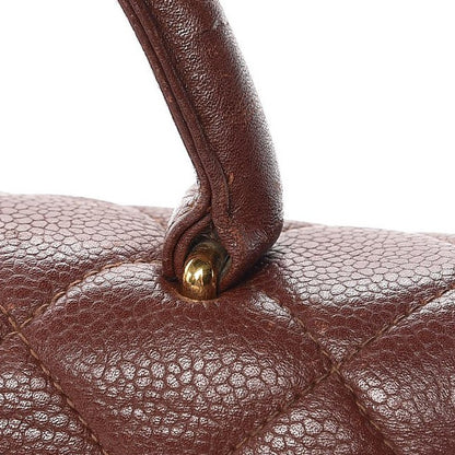 Chanel Caviar Quilted Jumbo Kelly Flap Brown 22 of 22