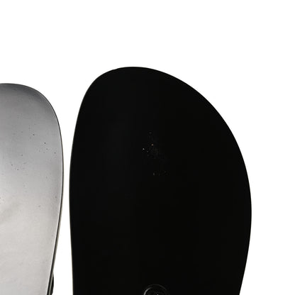 Chanel Grained Calfskin Velcro Dad Sandals 35.5 Black 10 of 10