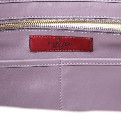 Valentino Garavani Vitello Medium Rockstud Tote Dark Mauve 7 of 11
