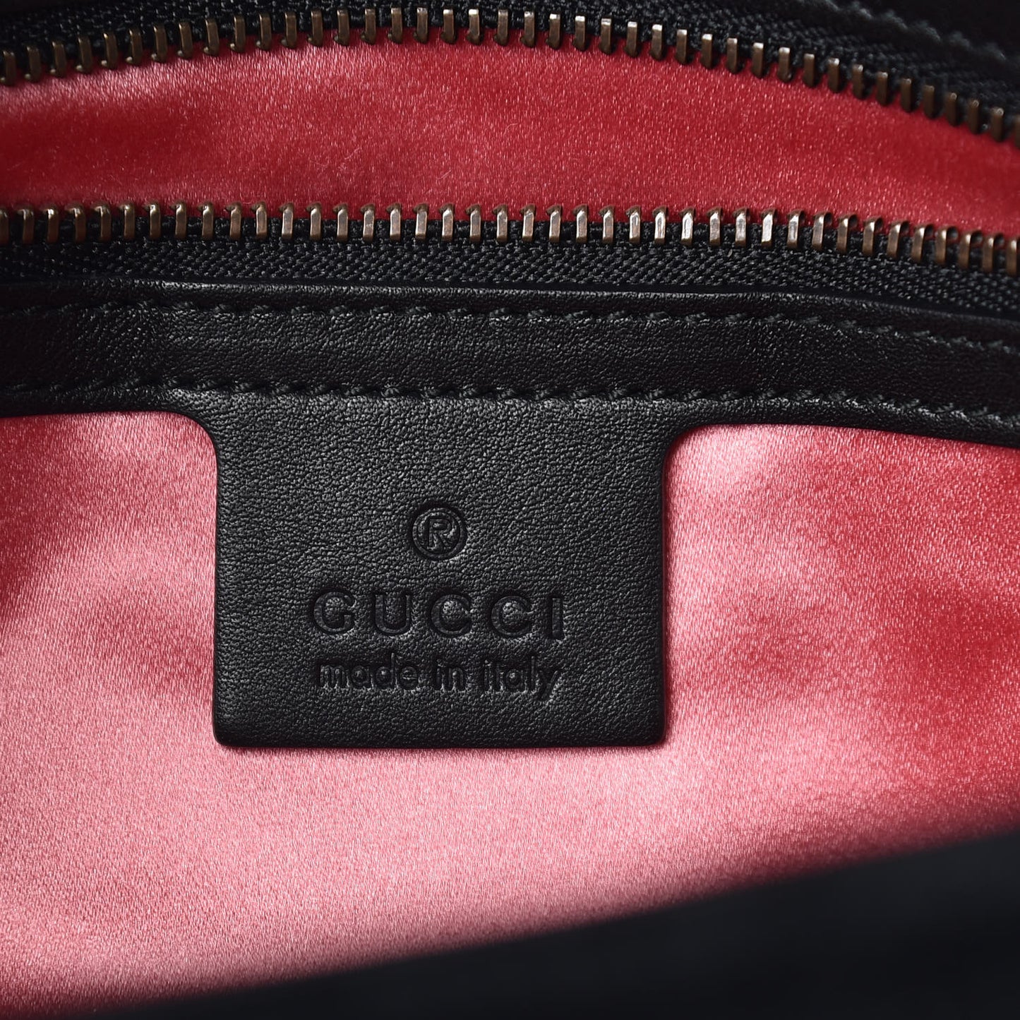 Velvet Matelasse Medium GG Marmont Shoulder Bag Black