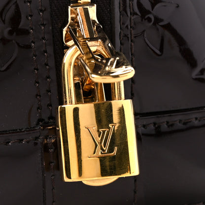 Louis Vuitton Vernis Alma PM Amarante 9 of 13