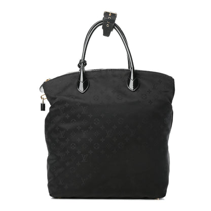 Louis Vuitton Monogram Nylon Desire Lockit Vertical MM Black 1 of 4
