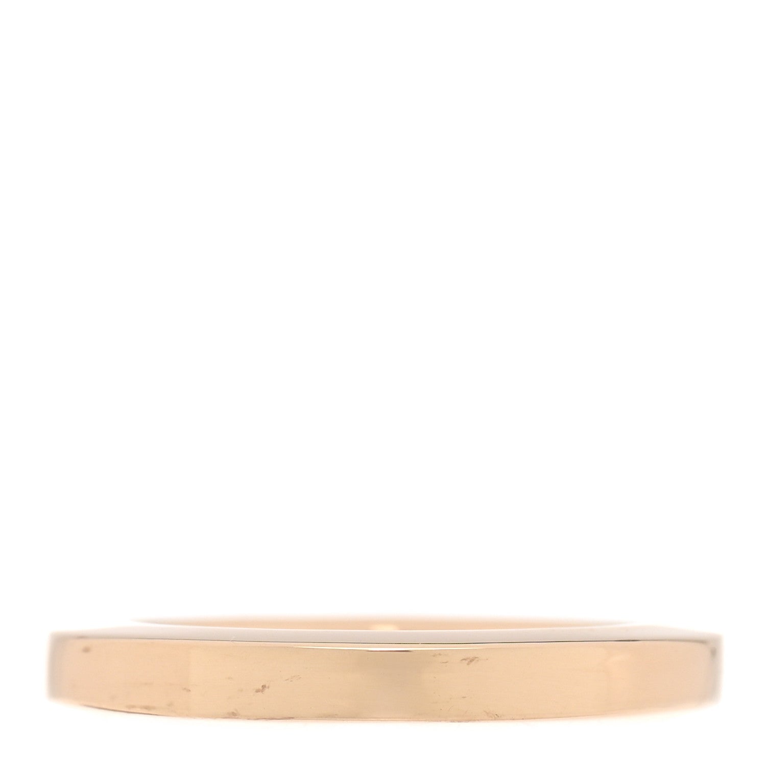 Tiffany 18K Rose Gold Diamond Lock Ring 55 7.25 4 of 6