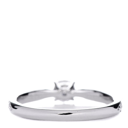 Tiffany Platinum Diamond .20ct Round Brilliant Harmony Engagement Ring 47 4 4 of 7