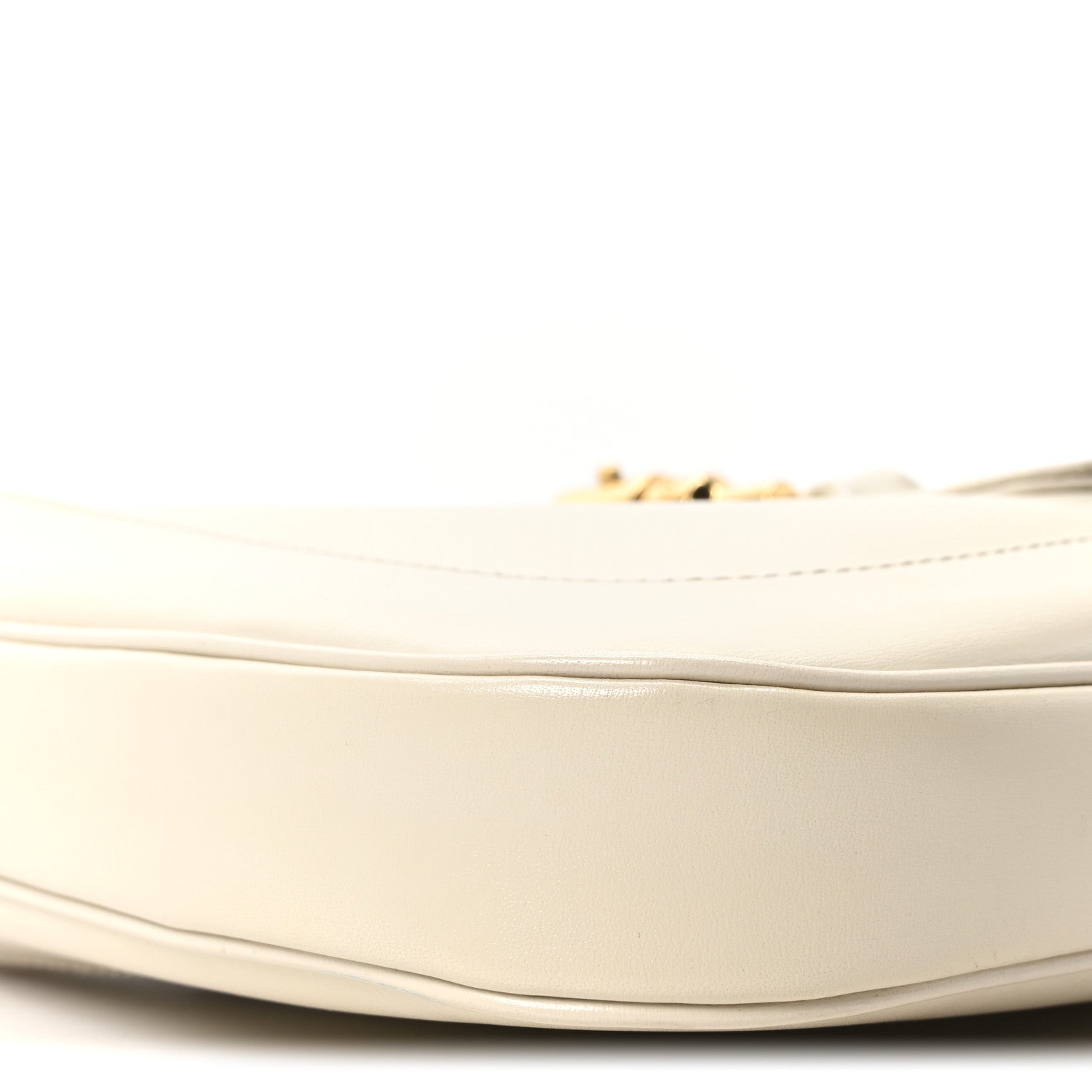 Gucci Boarded Dyana Lux Calfskin Small Jackie 1961 Hobo Mystic White 9 of 10