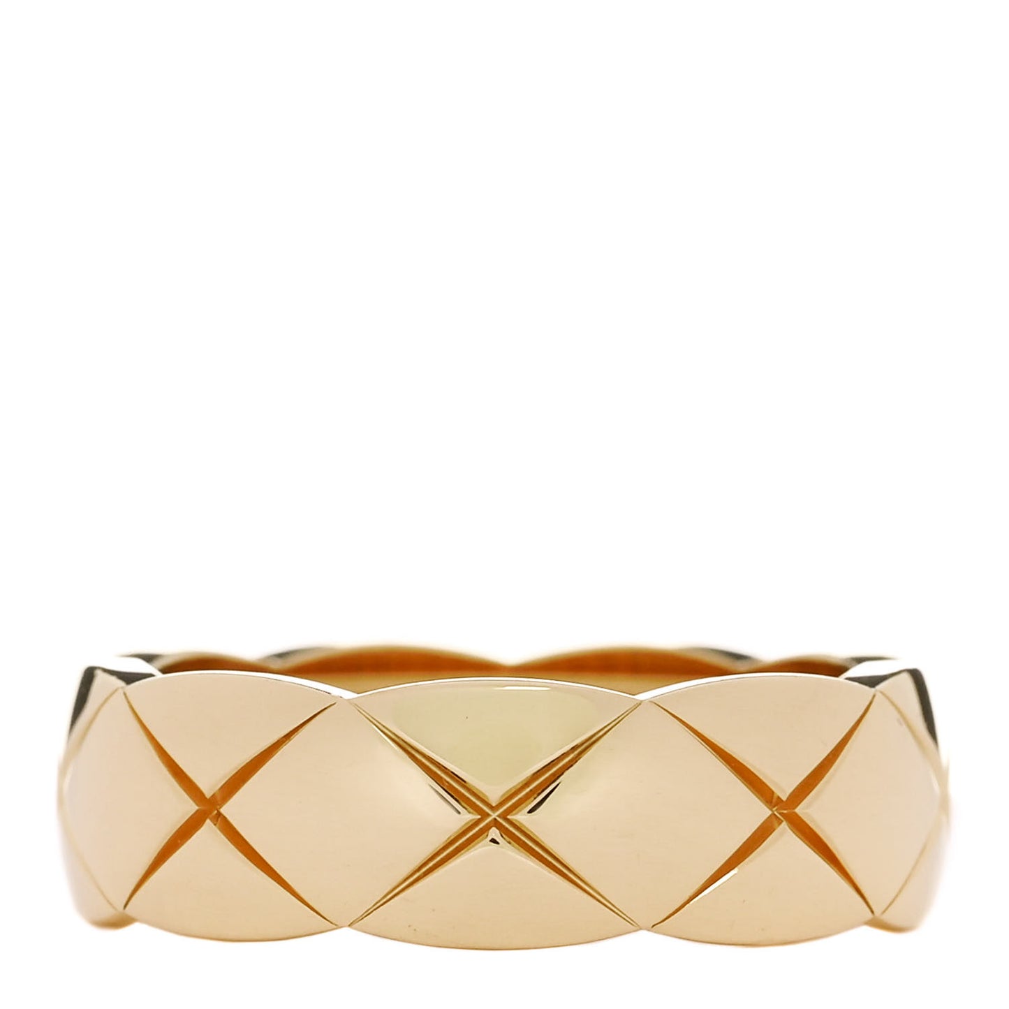 18K Yellow Gold Diamond Small Coco Crush Ring 57 8